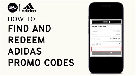 adidas code for discount